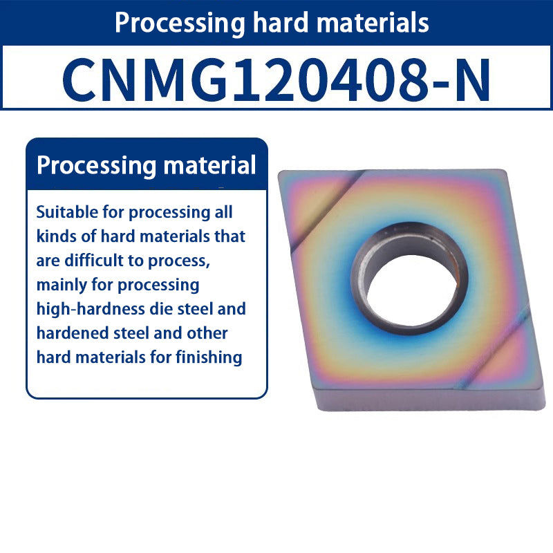 116-CNMG120404 turning blade 120408 steel stainless steel aluminum diamond outer circle alloy blade Shandong Denso Pricision Tools Co.,Ltd.